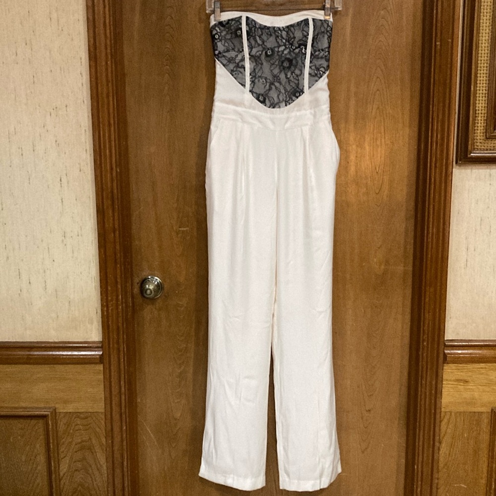 Beautiful Bebe Corset Jumpsuit